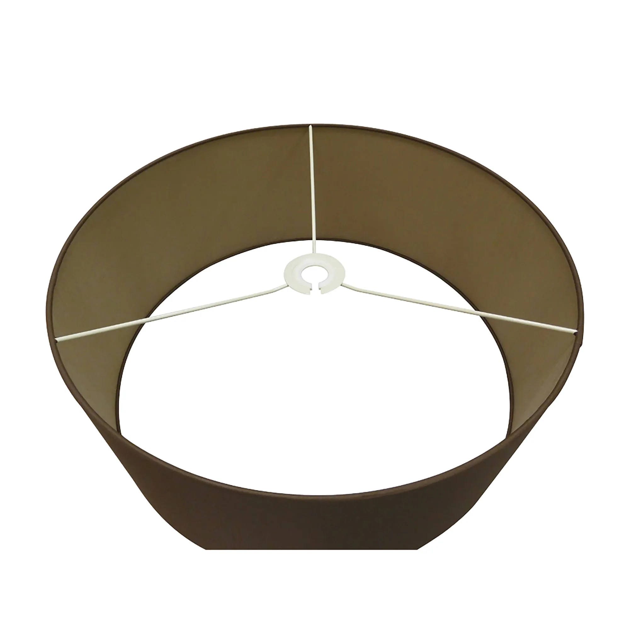 Baymont 50cm Pendant 1 Light Polished Chrome, Raw Cocoa/Grecian Bronze, Frosted Diffuser DK0146  Deco Baymont CH RC